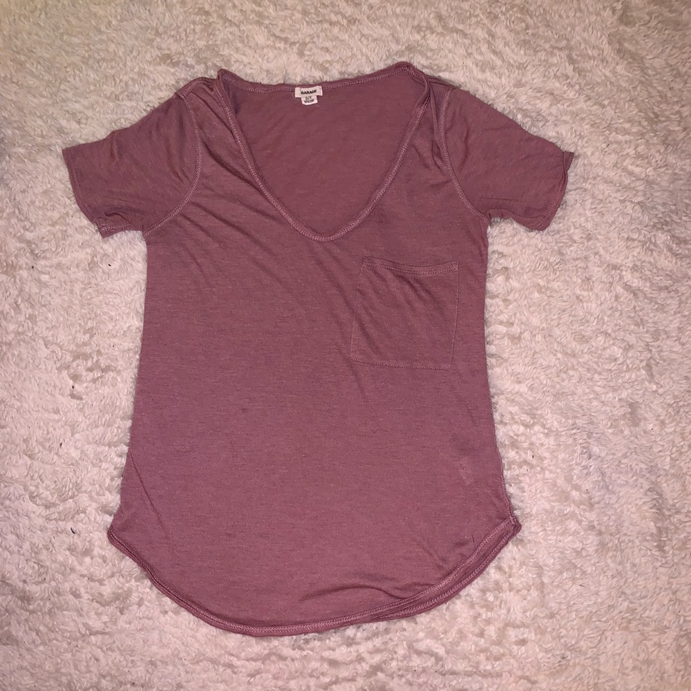 Garage Light Maroon T-shirt